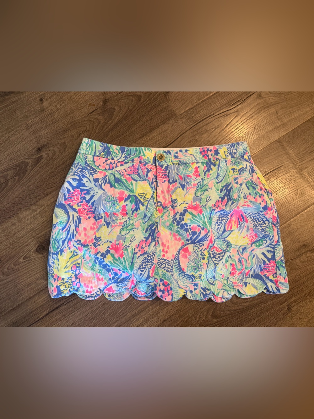 Lilly Pulitzer Colette Skort Mermaid Cove